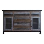 6 Drawer 2 Doors Buffet - Antique
