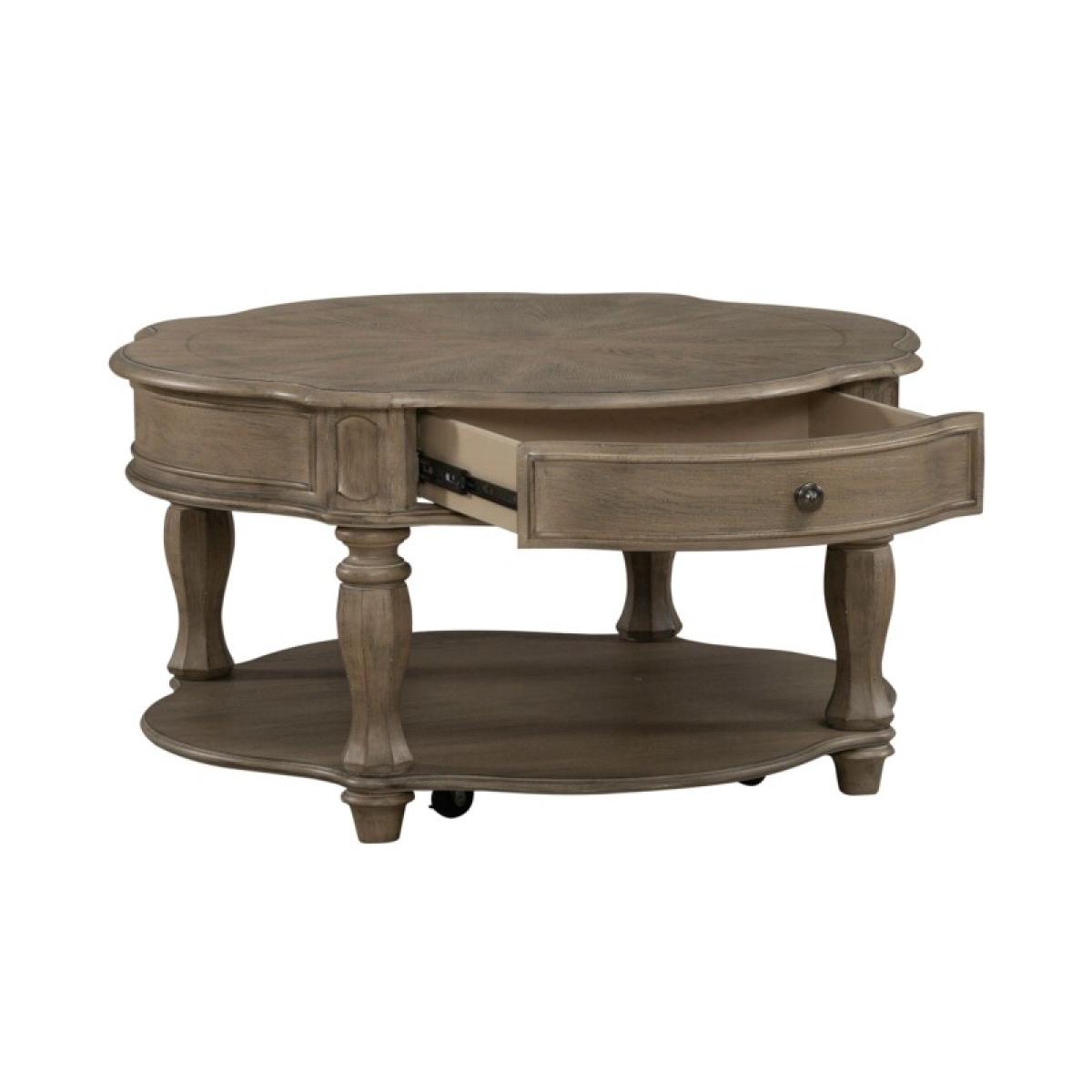 Magnolia Manor Round Cocktail Table - Image 8