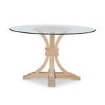 30" Flair Pedestal Base with 48" Glass Top - T-12B-30-GLASS - Image 4