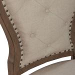 Americana Farmhouse Uph Tufted Back Side Chair - Image 9