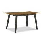 Dining Essentials - Mid-Century Modern Extension Table in Hickory and Coal