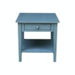 Destinations Collection - Spencer End Table in Ocean Blue - Image 9
