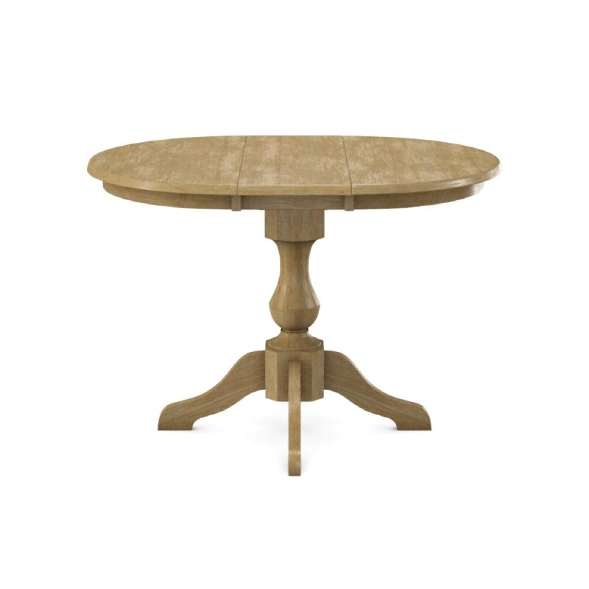 Build Your Own Pedestal Table w/ 36 x 48" Extension Tabletop w/Half Bullnose Edge - Image 23