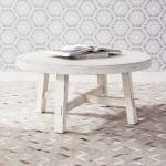 Modern Farmhouse Splay Leg Round Cocktail