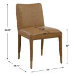 Conifer Dining Chair, Camel, 2 Per Box, Priced Each - Image 11