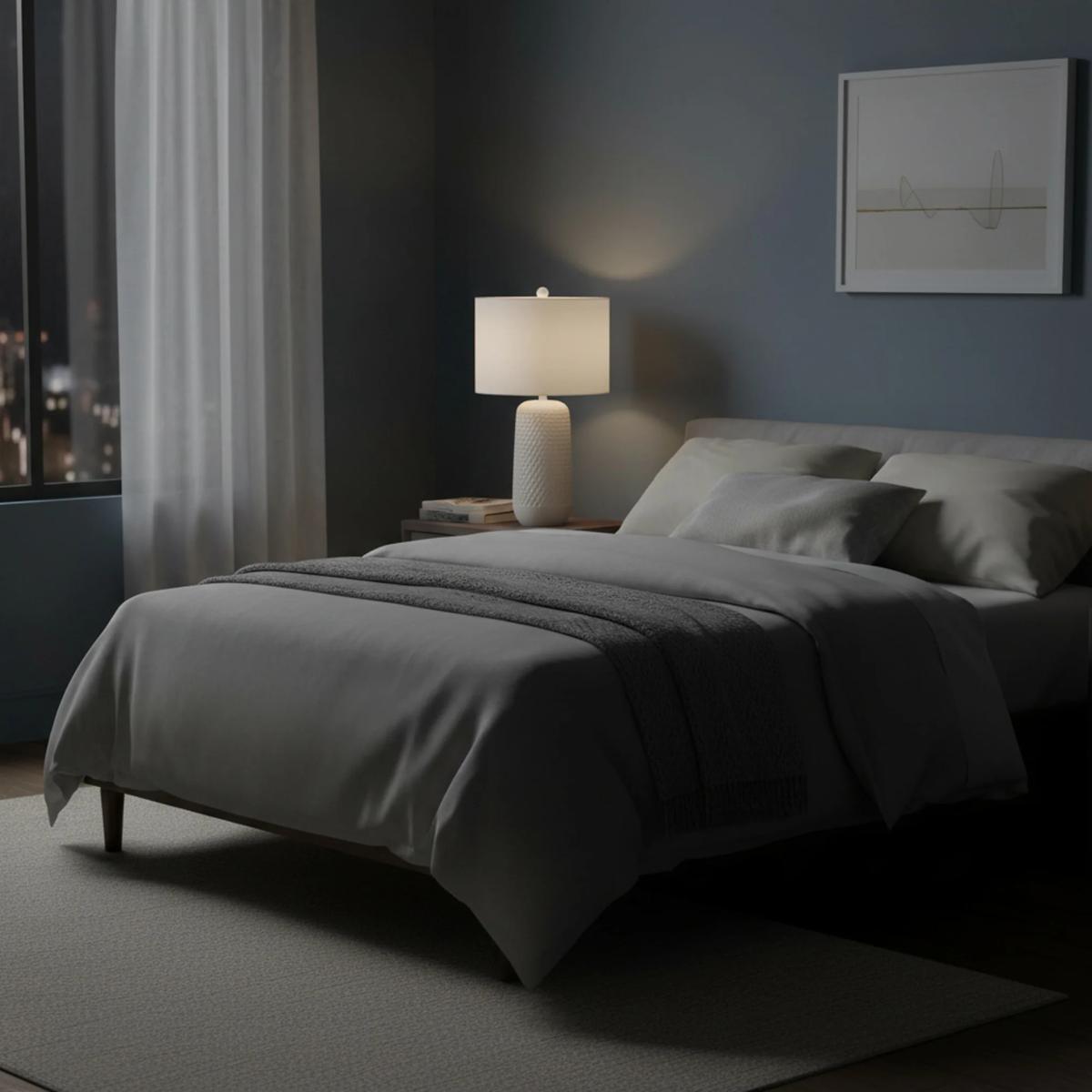 Marlin Table Lamp (Set of 2) - White - Image 4