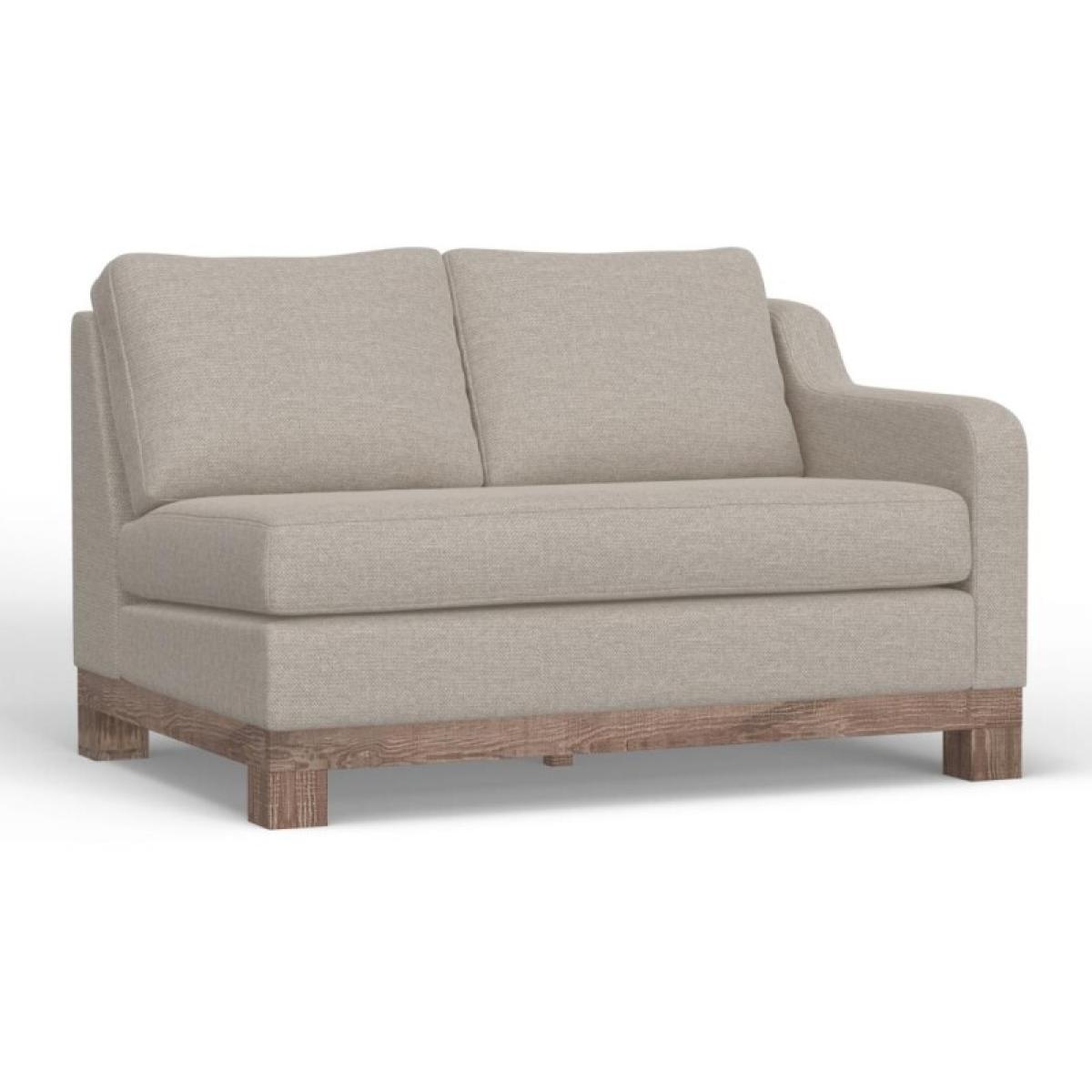 Wooden Frame & Base, Sectional Right-Arm Loveseat - Samba - Image 2