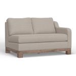 Wooden Frame & Base, Sectional Right-Arm Loveseat - Samba