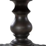Single Pedestal Table Base- Black - Image 7
