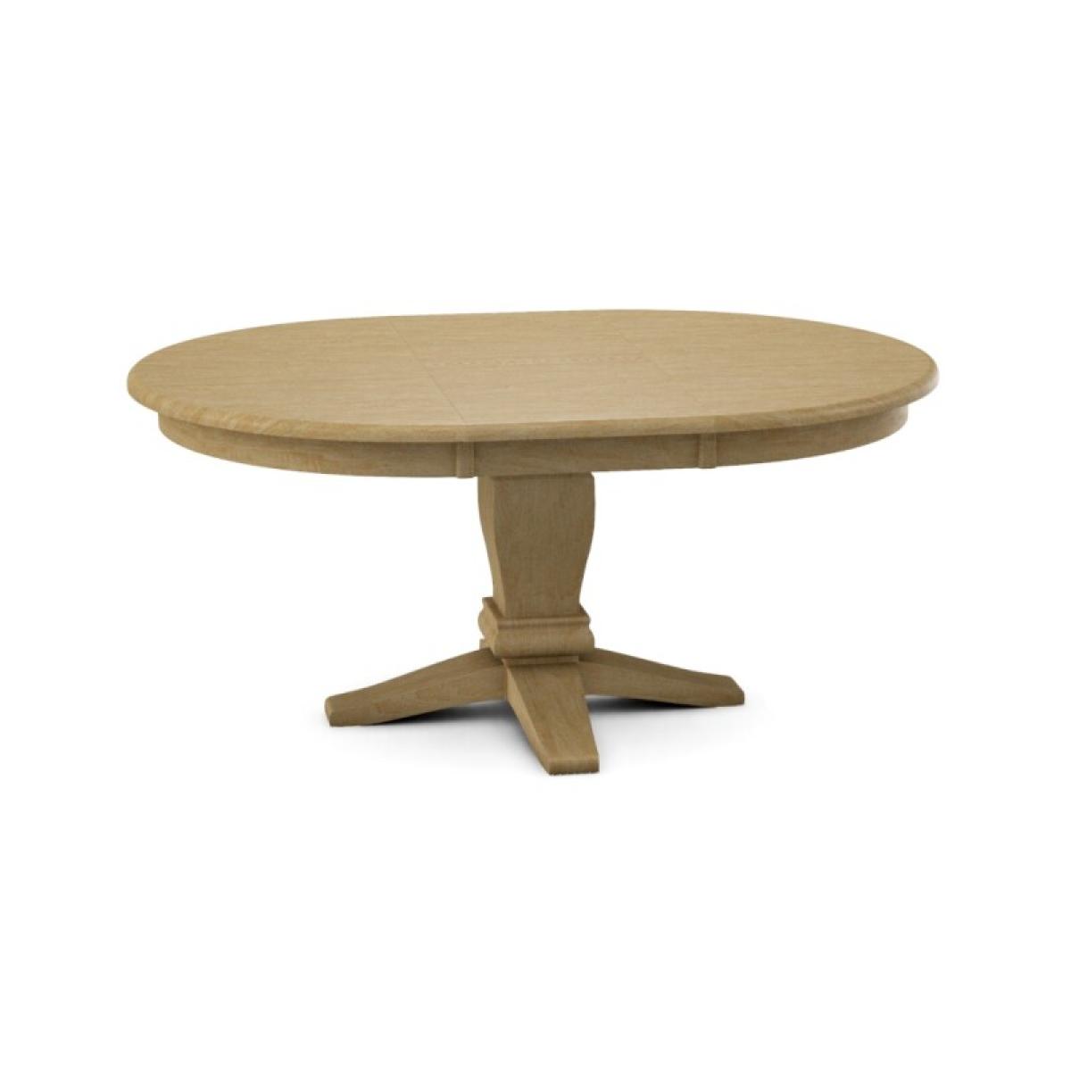 Build Your Own Pedestal Table w/ 48" x 66" Butterfly Leaf Extension Tabletop w/Half Bullnose Edge - Image 40