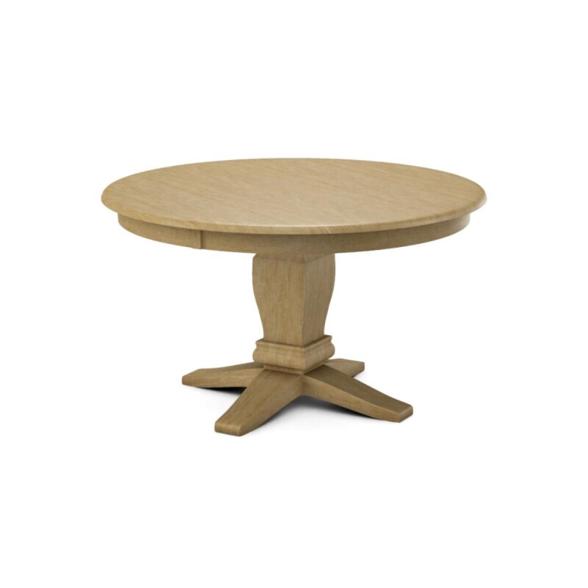 Build Your Own Pedestal Table w/ 52" Round Tabletop w/Reverse Bevel Edge - Image 8