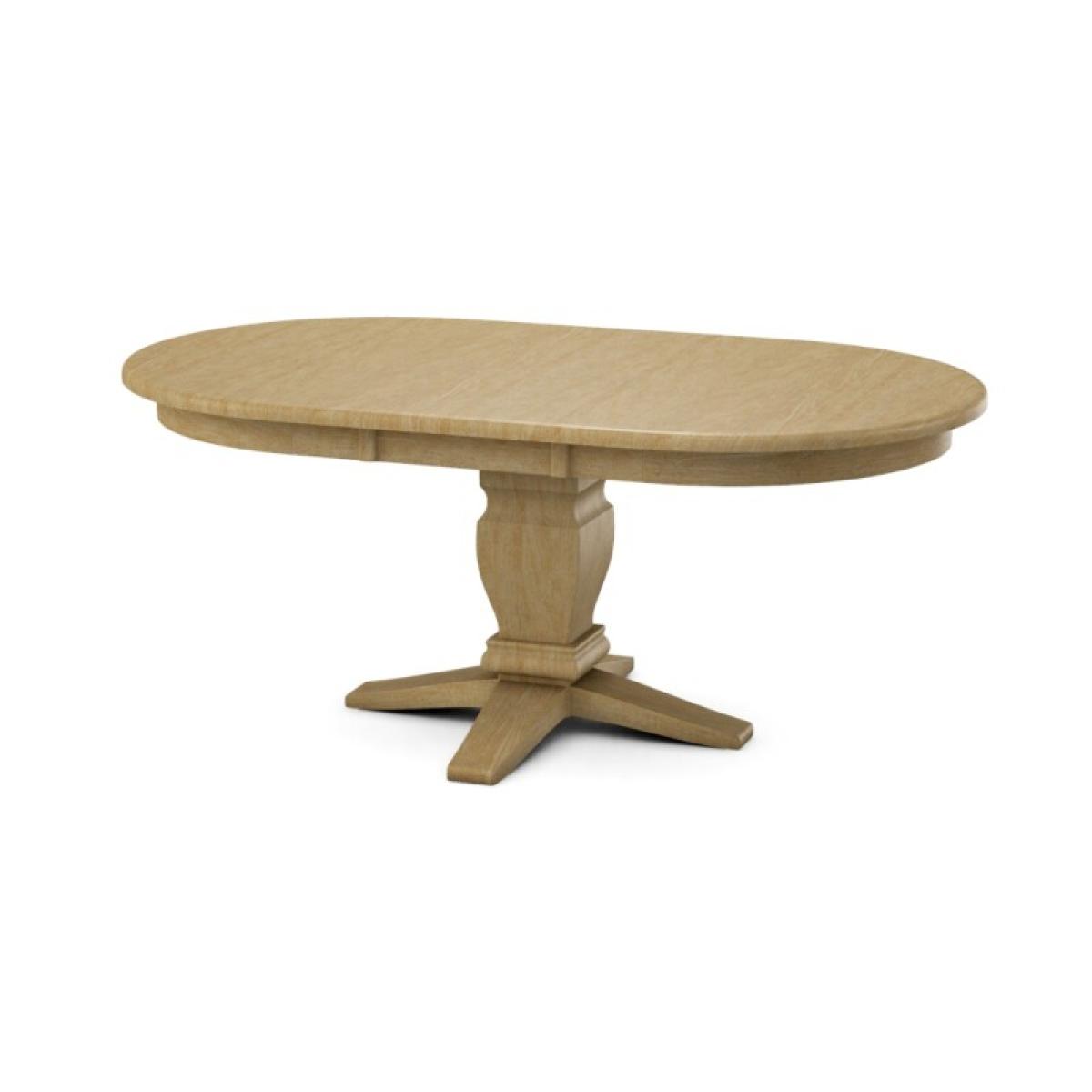 Build Your Own Pedestal Table w/42" x 72" Butterfly Leaf Extension Tabletop w/ Half Bullnose Edge - Image 7