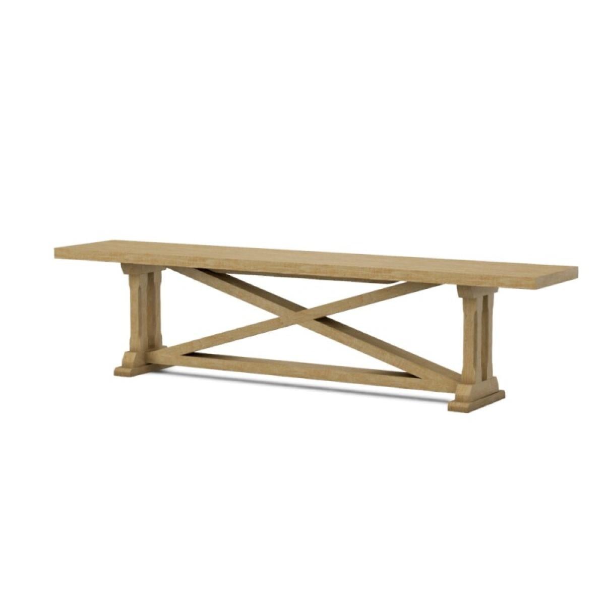 Alexa Trestle Bench Top & Base - BE-172TA - Image 8