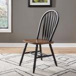 Carolina Crossing Windsor Side Chair- Black
