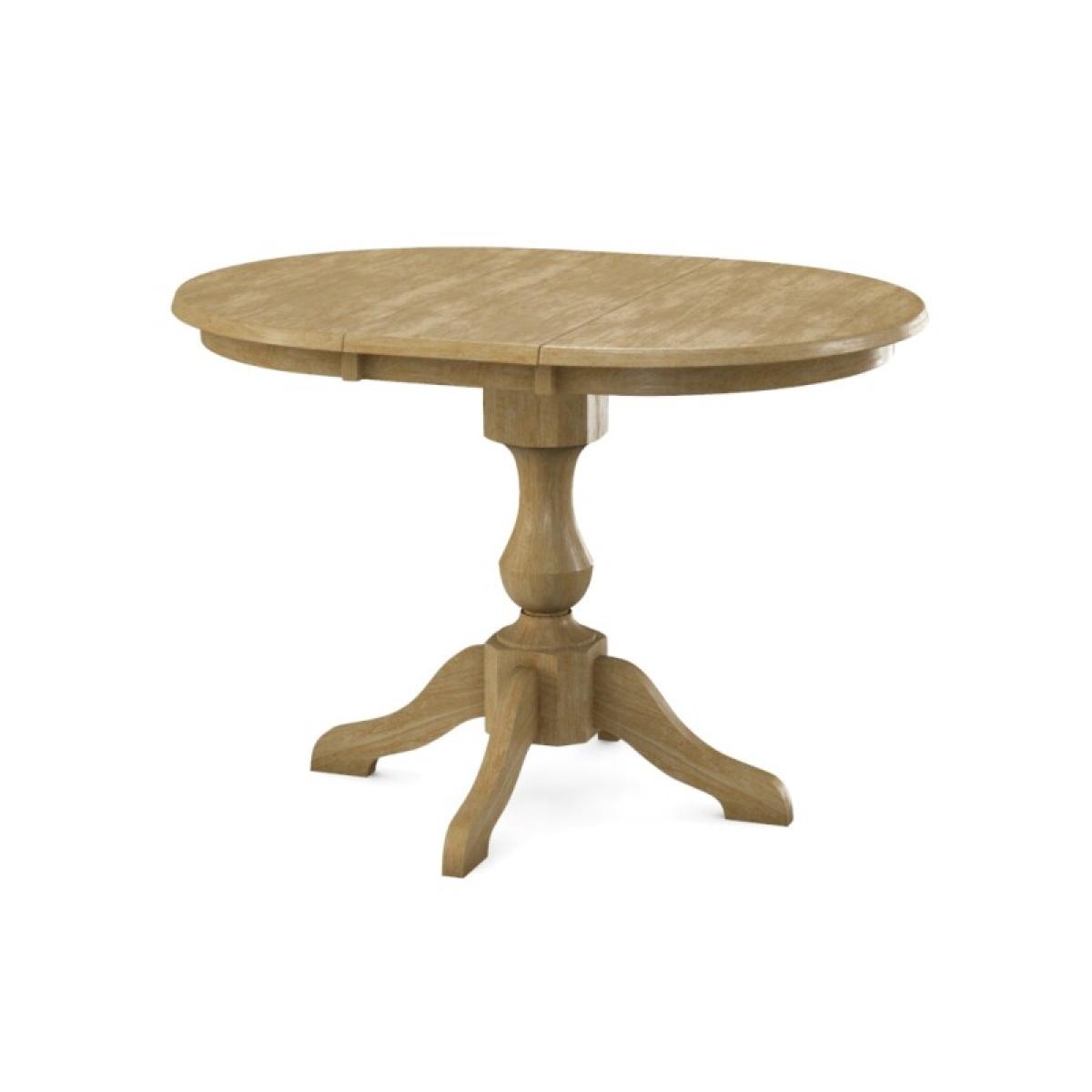Build Your Own Pedestal Table w/ 36 x 48" Extension Tabletop w/Half Bullnose Edge - Image 25