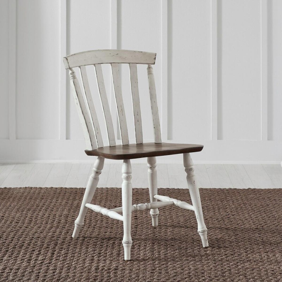 Al Fresco Slat Back Side Chair (RTA) - Image 2