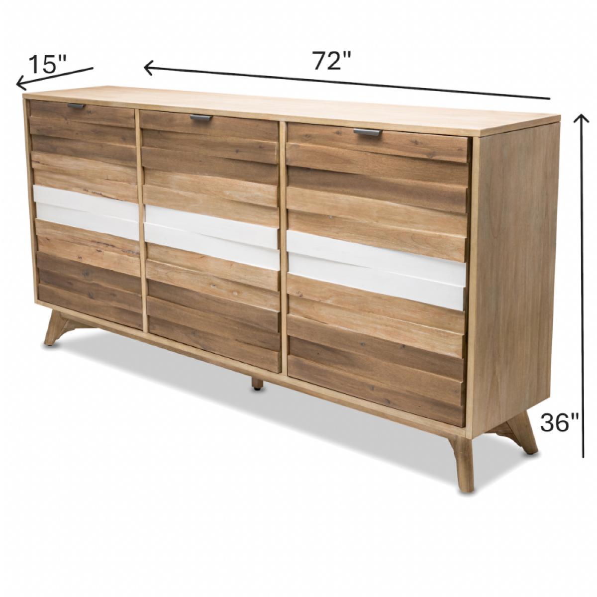 Laguna 3-door Credenza - Image 11