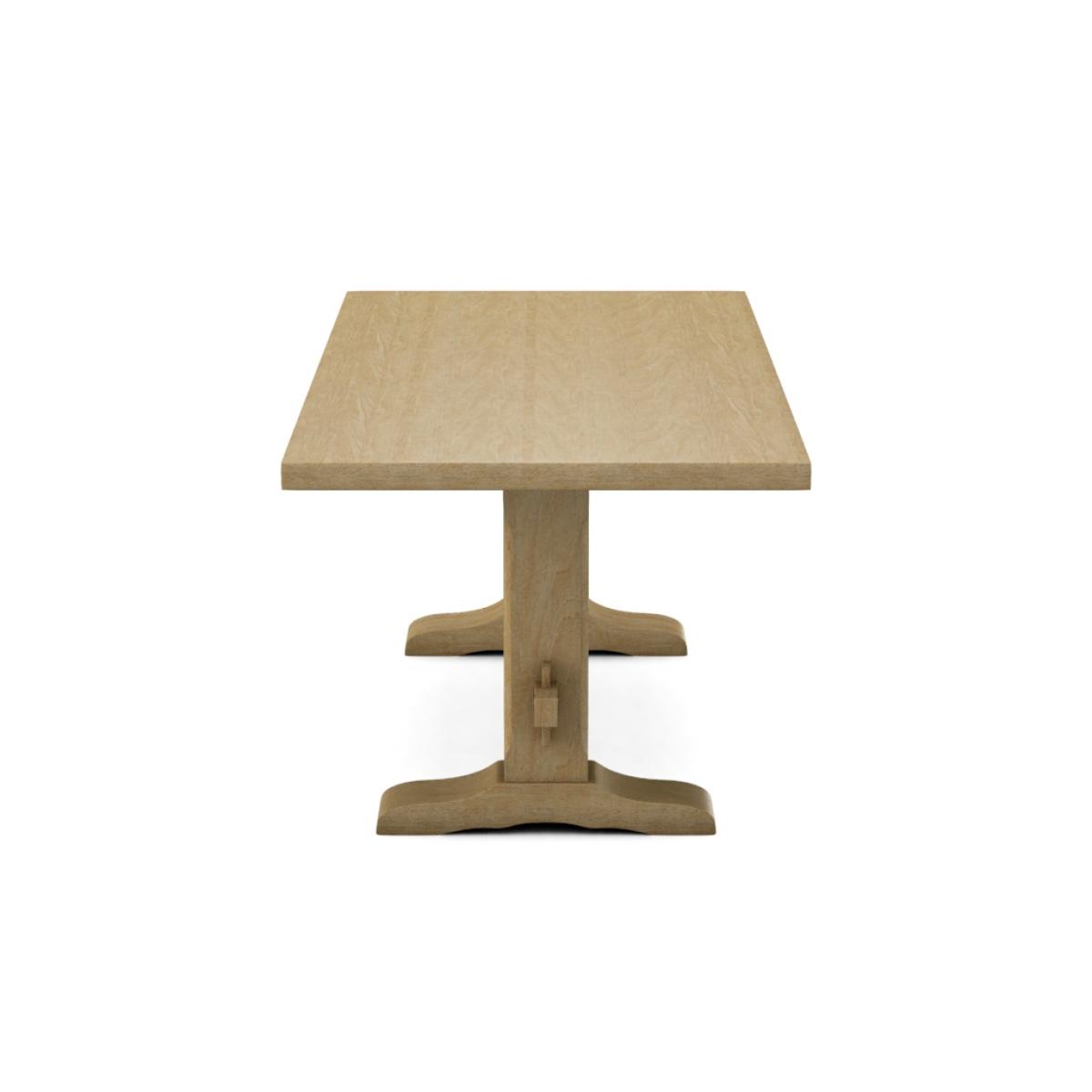 Trestle Solid Table Top w/ Trestle Table Base - T-7236T - Image 32