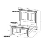 5/0 Queen Footboard - Desire - Image 8