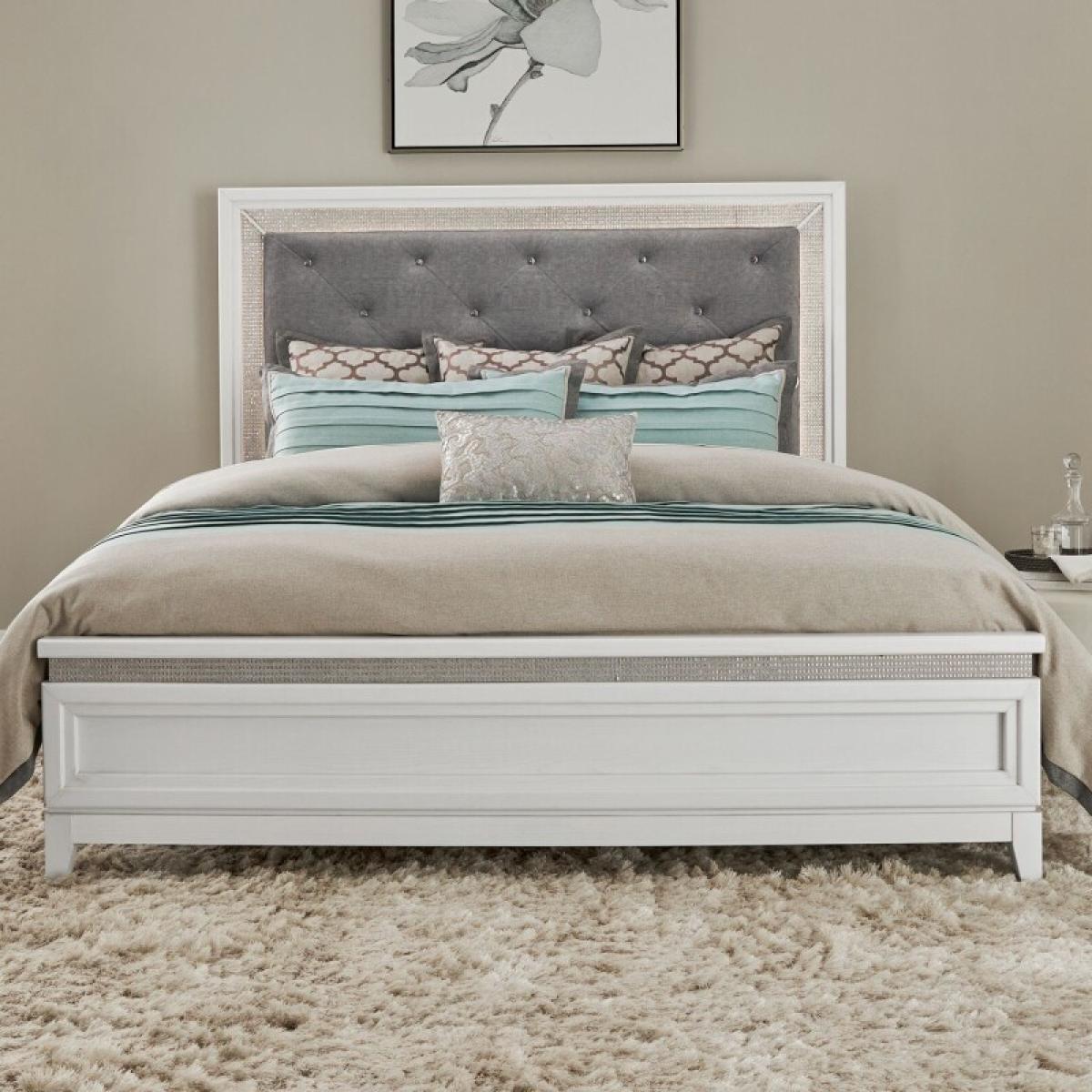 382ac90da3db6fd63cc3aa7dc1e62dc3 Queen Panel Footboard - Image 1
