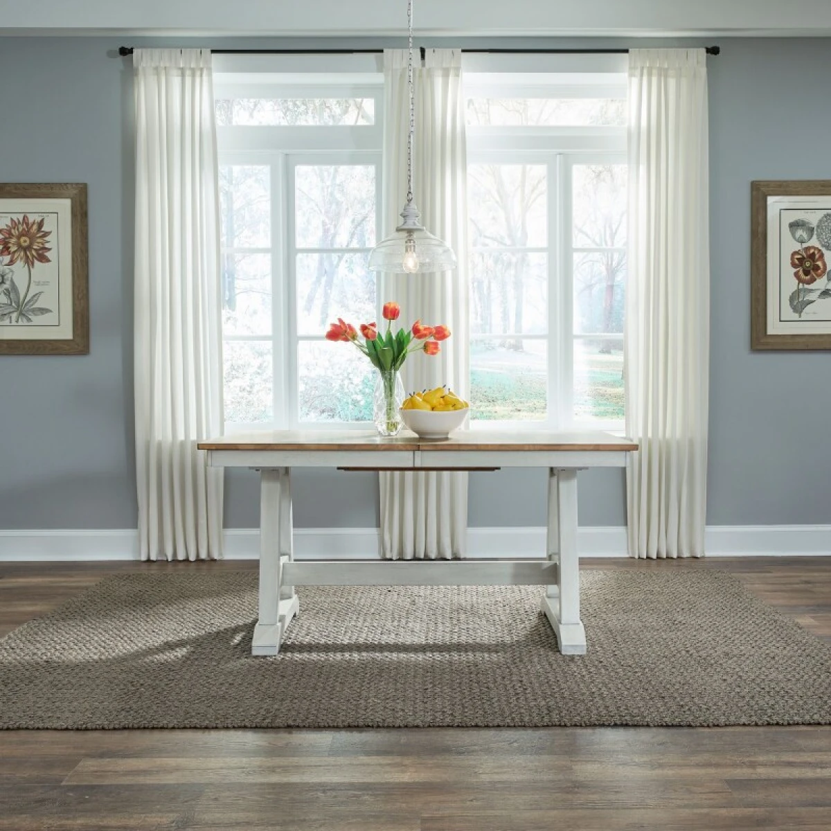 Lindsey Farm Trestle Table - Image 4