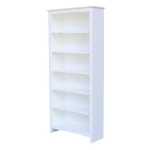 Tykes Collection - 72'' Shaker Bookcase in Pure White