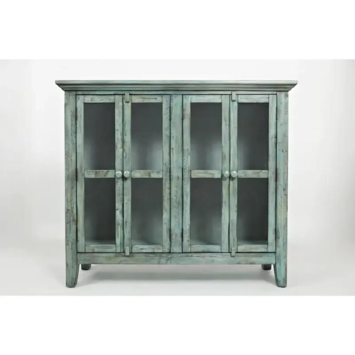 Rustic Shores 4 Door Accent Cabinet - Image 2