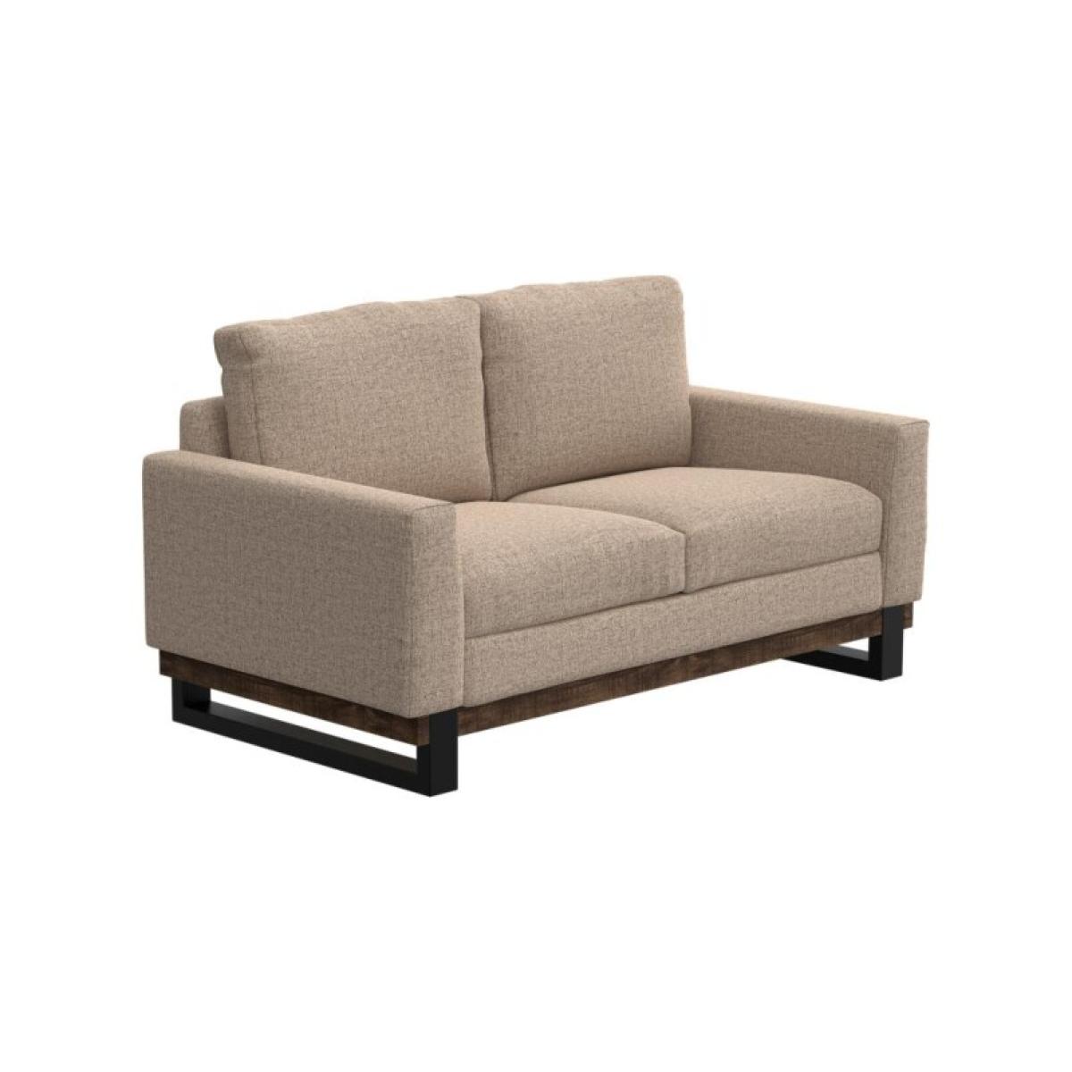 Metal & Wood Base, Loveseat - Blackburn - Image 2