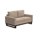 Metal & Wood Base, Loveseat - Blackburn