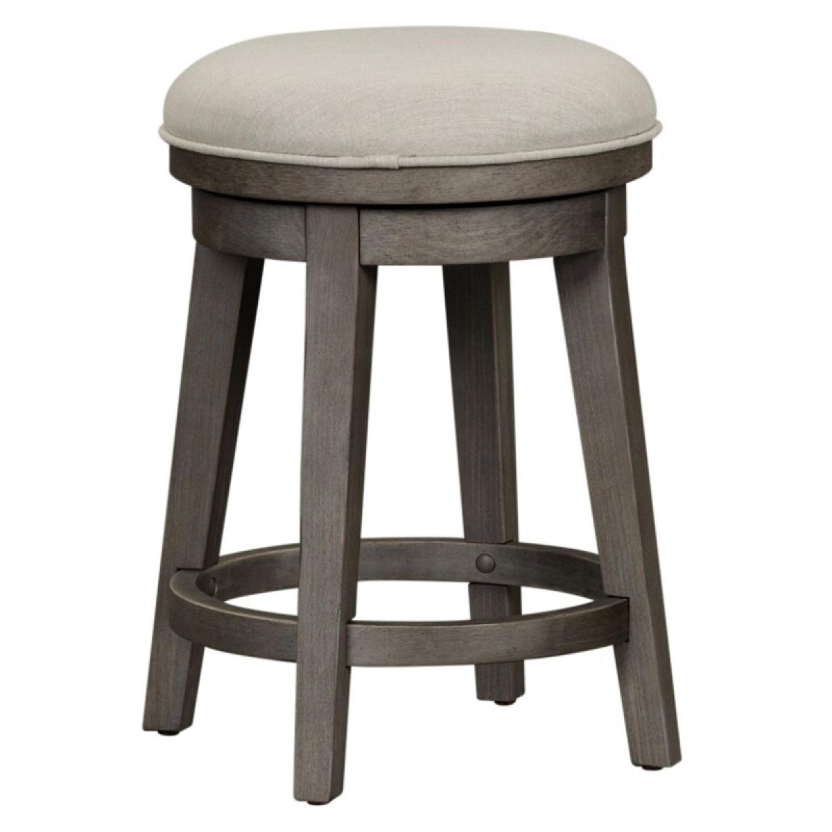 Modern Farmhouse Console Swivel Stool - Image 4