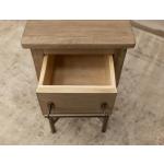 Metal Base Chairside Table - Bernabe - Image 5