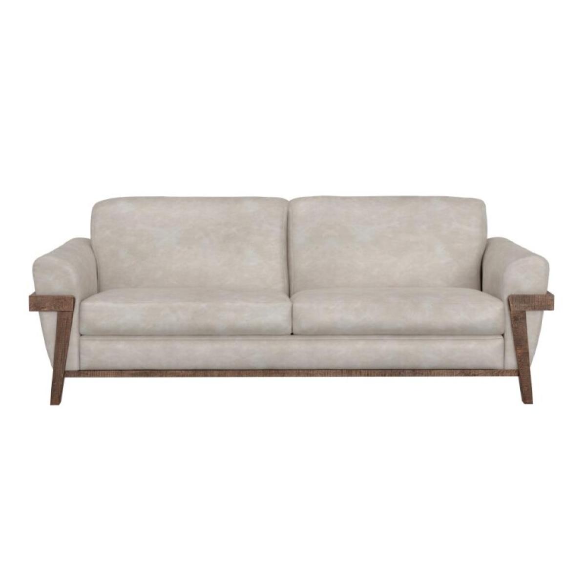 Loft Brown Wooden Frame & Base, Sofa - Image 3