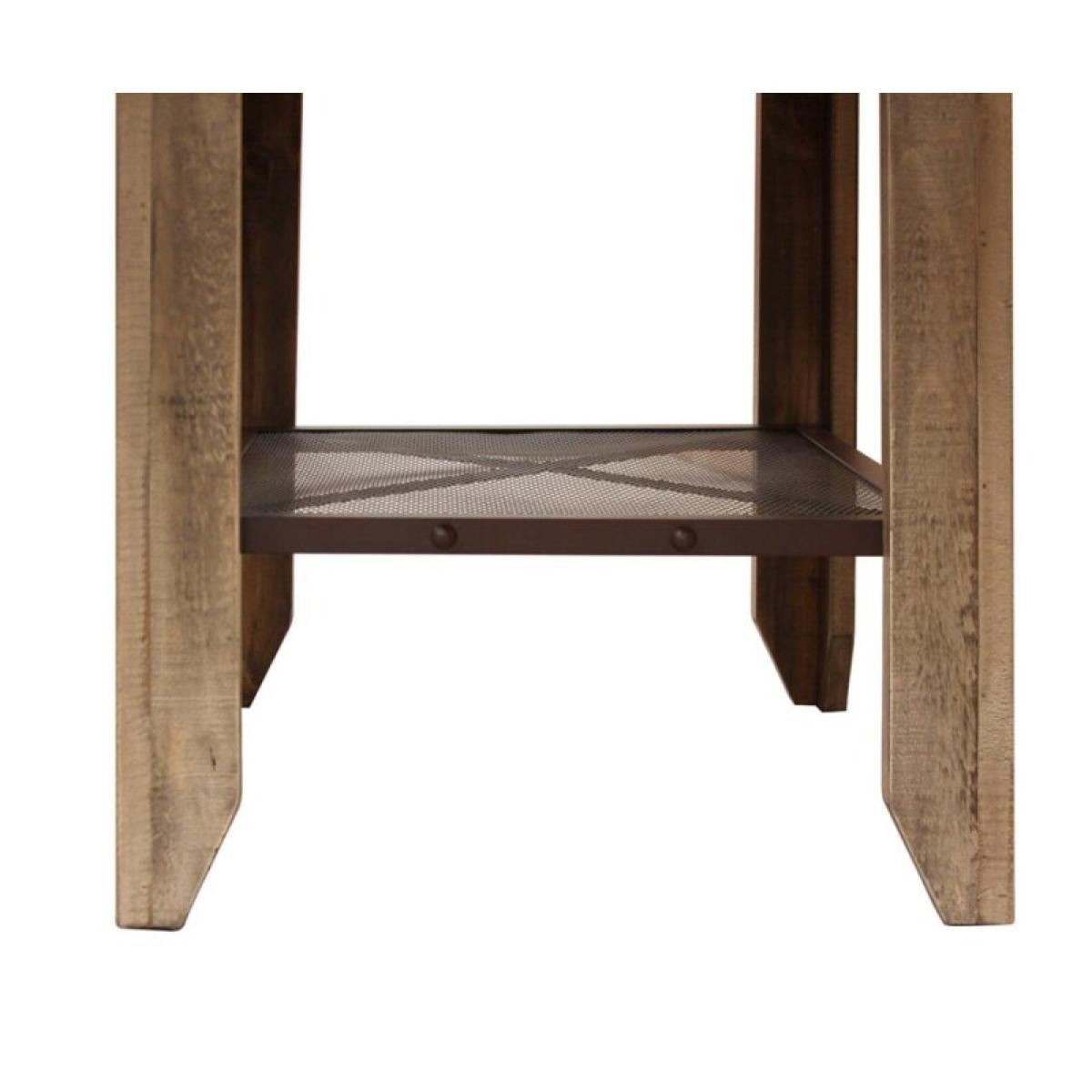 52" Counter Height Table - Antique - Image 4