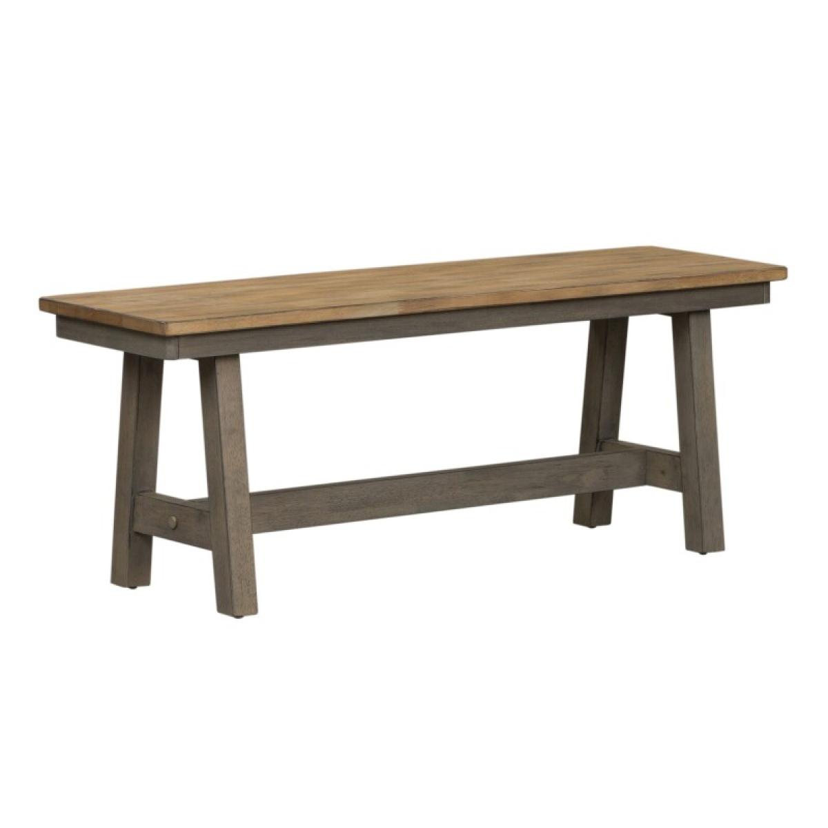 Lindsey Farm 6 Piece Trestle Table Set - Image 5