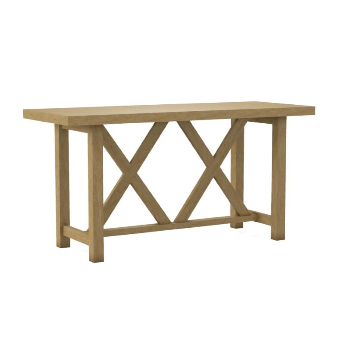 Hampton Double X Counter Table - Image 2