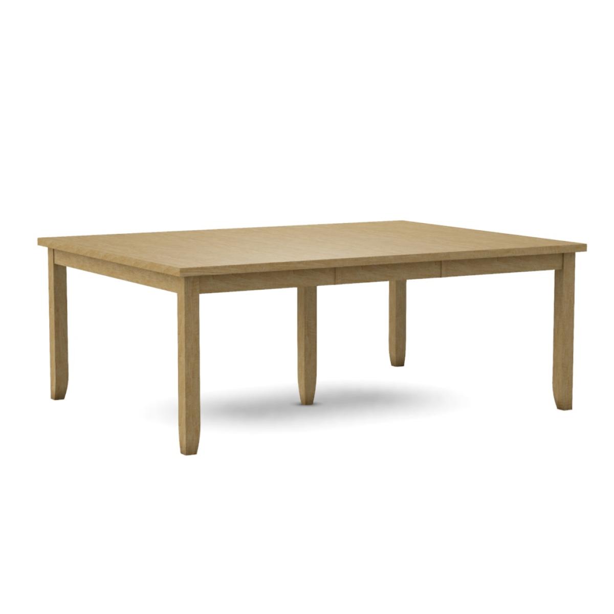Butterfly Leaf Table Top w/ 30" Thick Shaker Legs (Set of 5) - T-73B - Image 2
