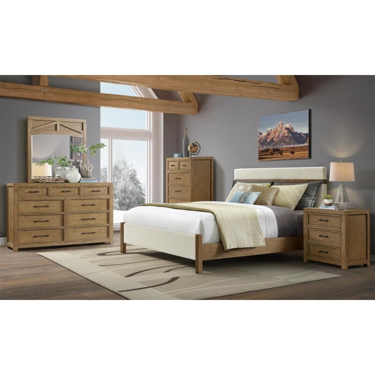 Bozeman King Upholstered Bed - Image 9