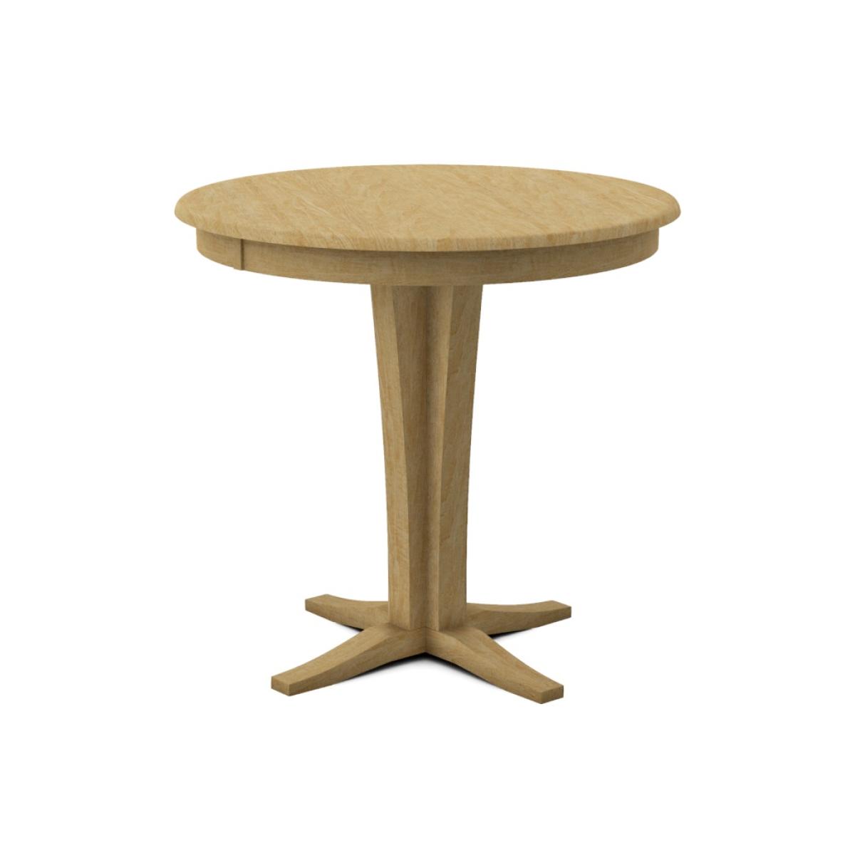Build Your Own Pedestal Table w/ 36"H Verona Pub Pedestal for Solid Tops - Image 18