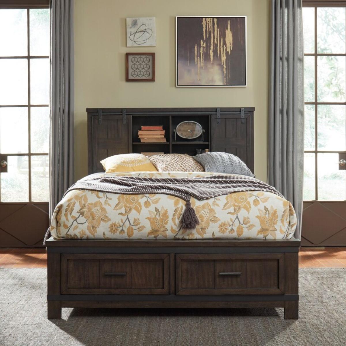 Thornwood Hills Queen Bookcase Bed - Image 2