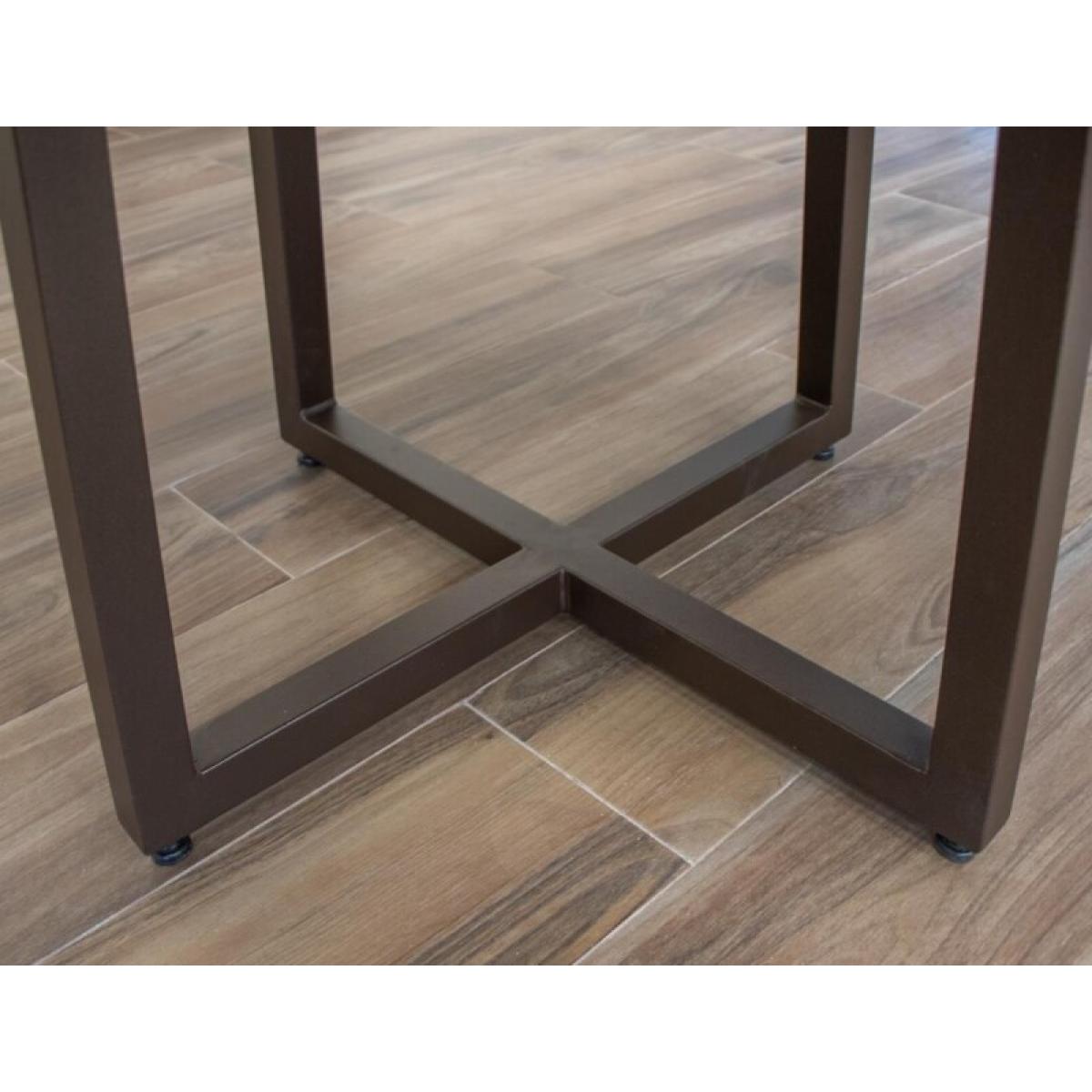 Cross Metal Table Base - Tulum - Image 5