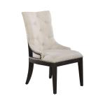 Americana Farmhouse Uph Shelter Side Chair- Black (RTA) - Image 3