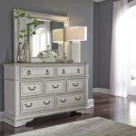 King California Panel Bed, Dresser & Mirror, Night Stand - Image 3