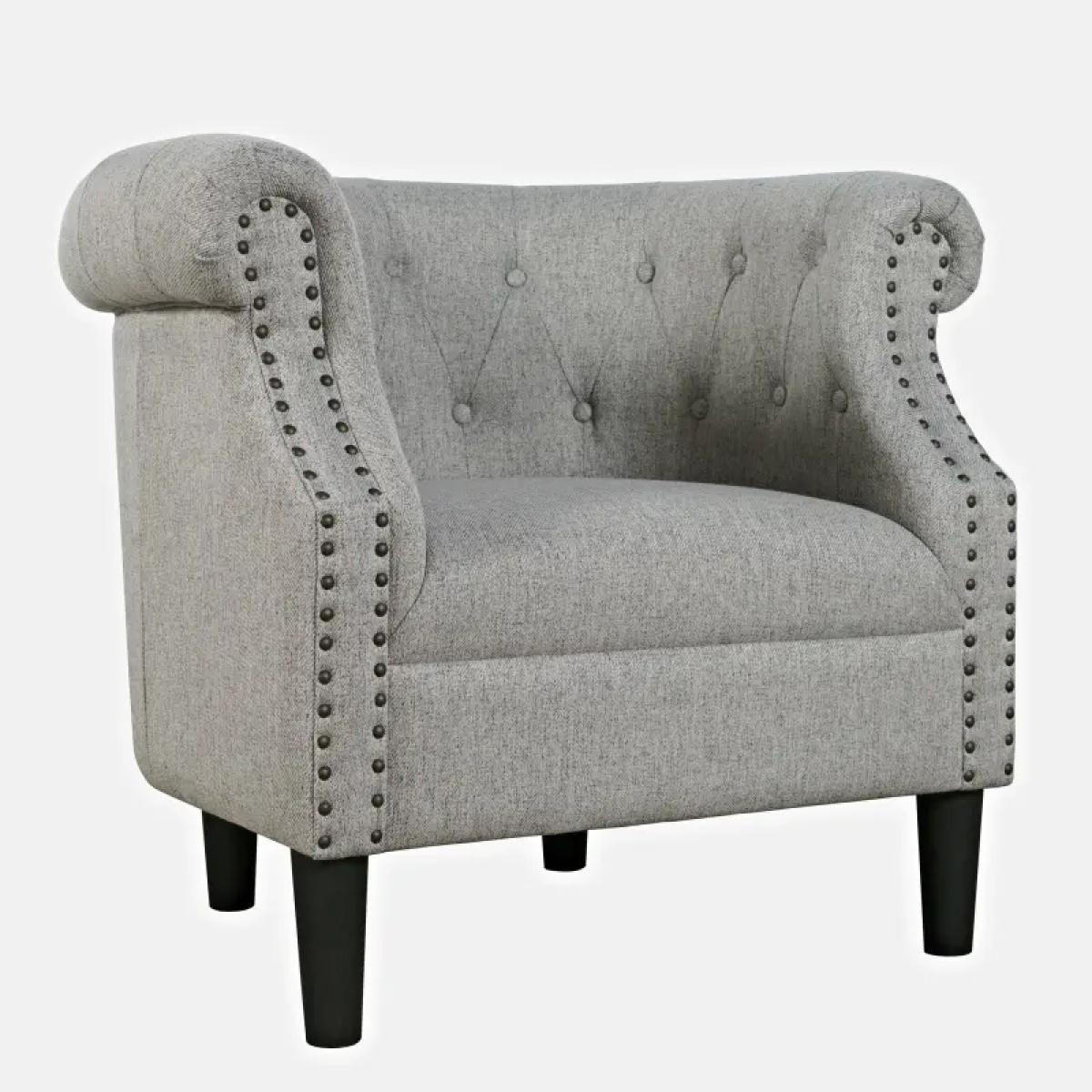 3b96f97ec6d5c032cc8cad782e52228e Lily Barrel Back Accent Chair - Image 1