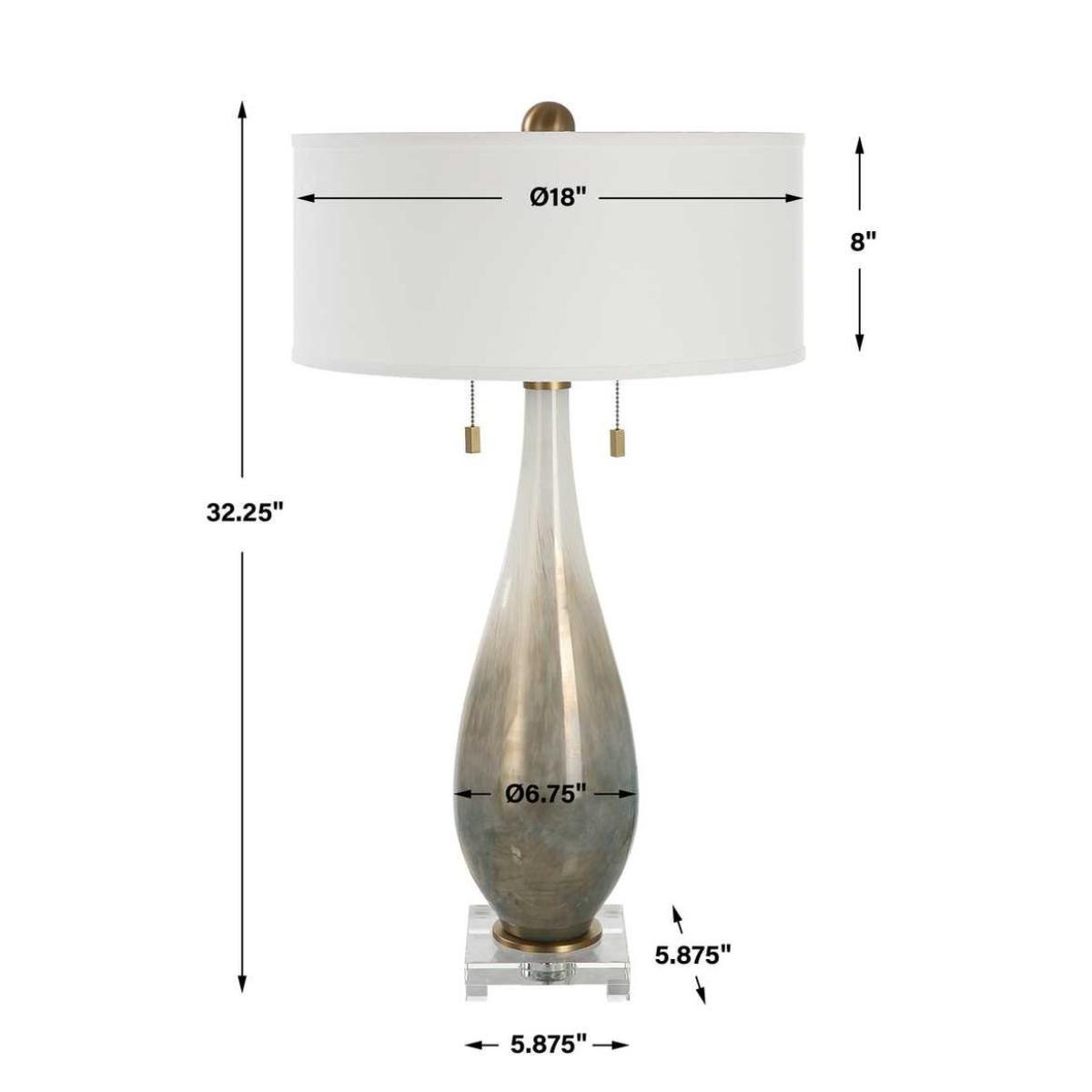 Cardoni Table Lamp, Smoke - Image 10