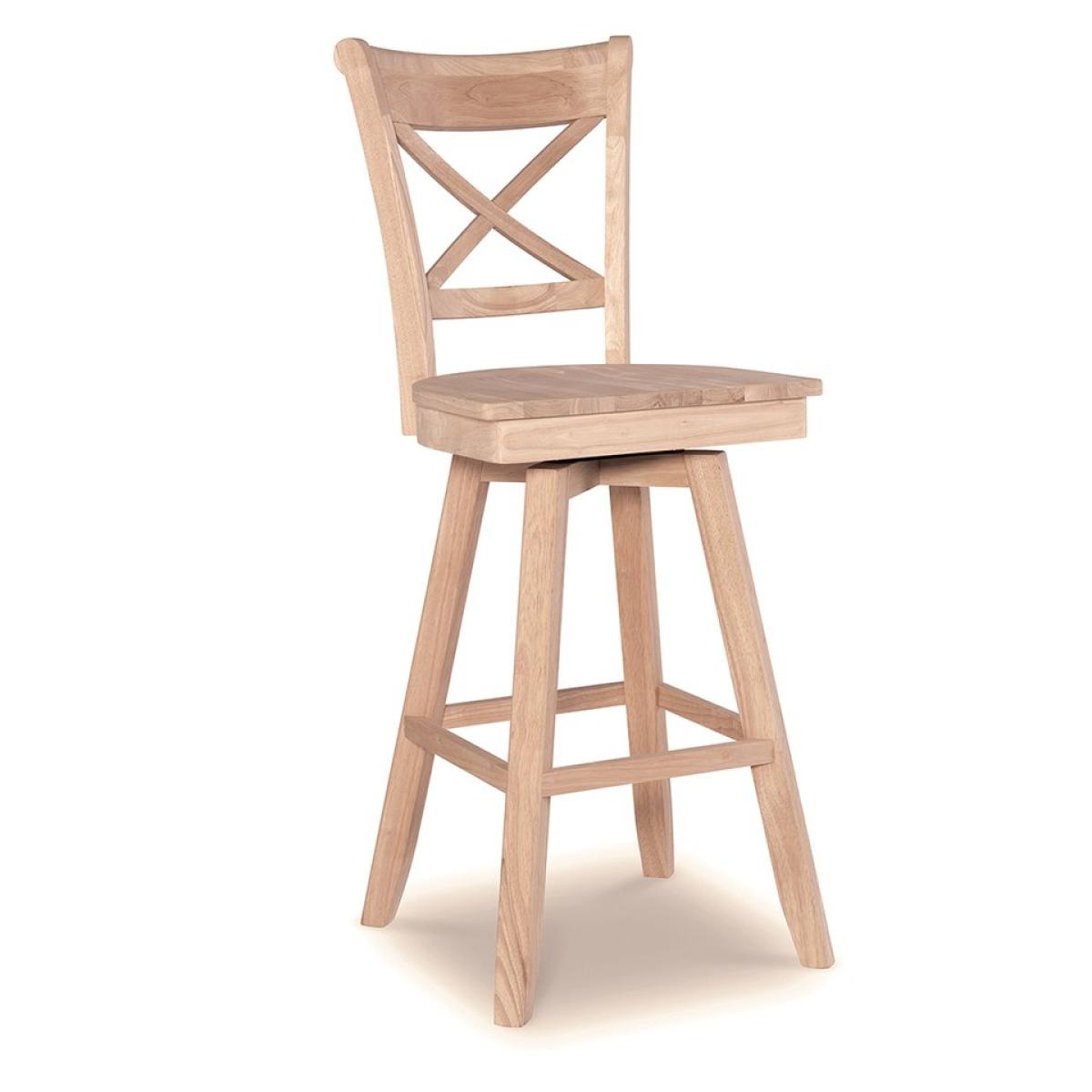 30'' Charlotte Swivel Bar Stool - Image 2
