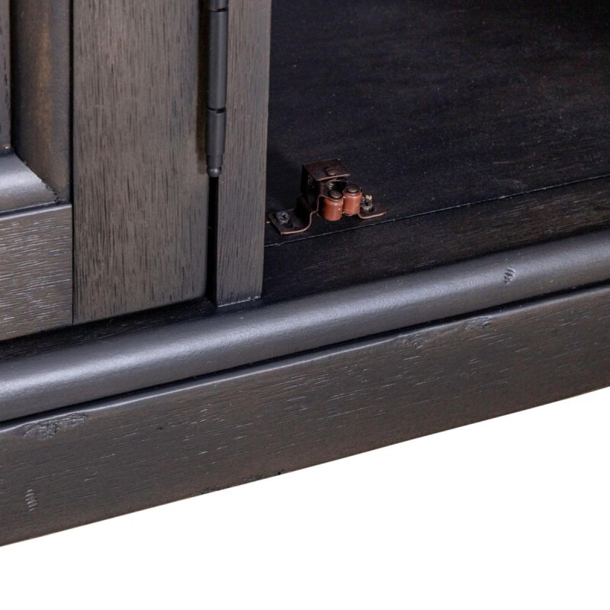 Americana Farmhouse Hall Buffet- Black - Image 13