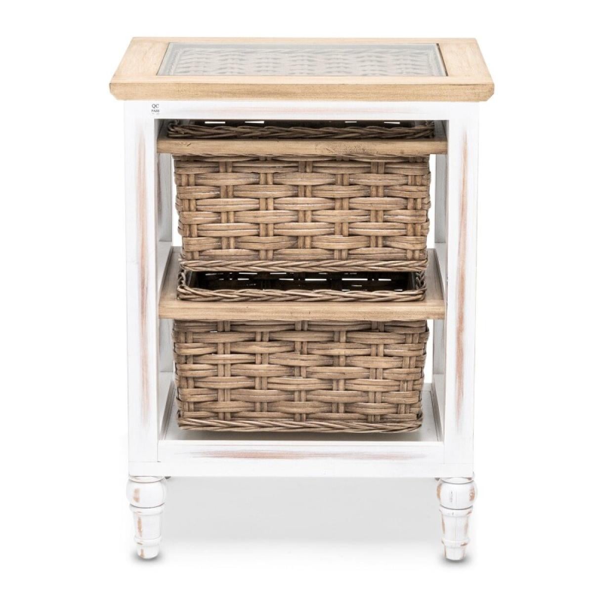 Island Breeze 2-basket Storage Cabinet - Image 7