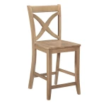 Cosmopolitan Collection - 24"H Salerno Stool in Honey