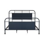 King Metal Bed- Navy - Image 4
