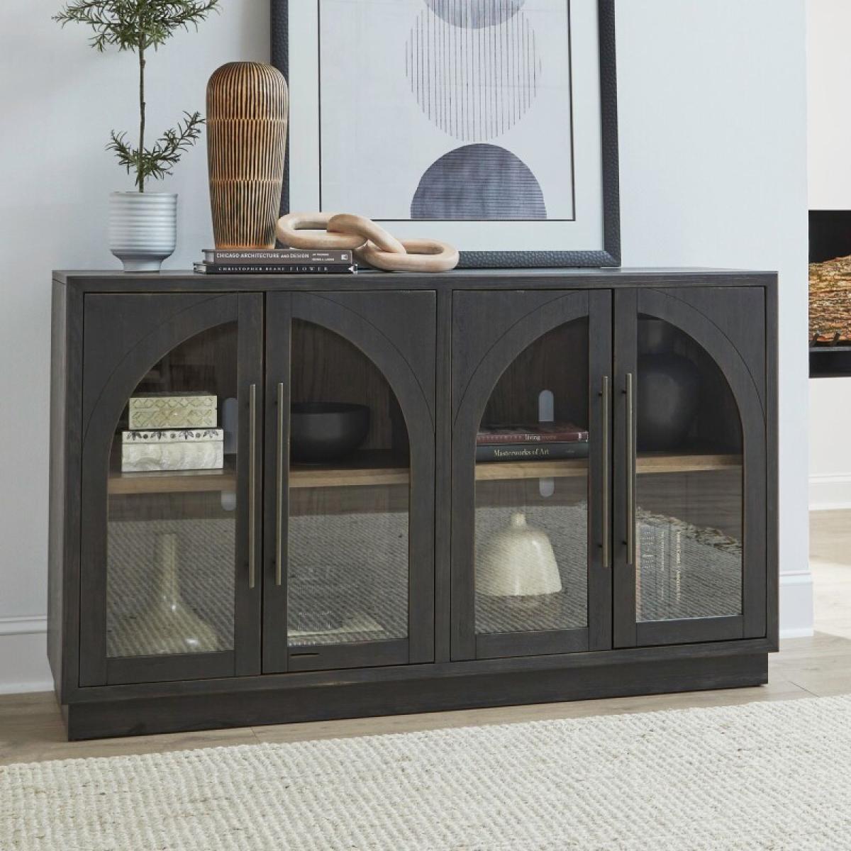 Archway 4 Door Accent Cabinet - Image 2